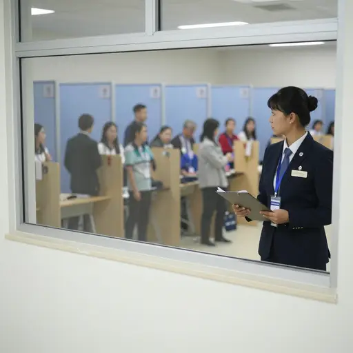 他担任独立监督员以确保选举公正。