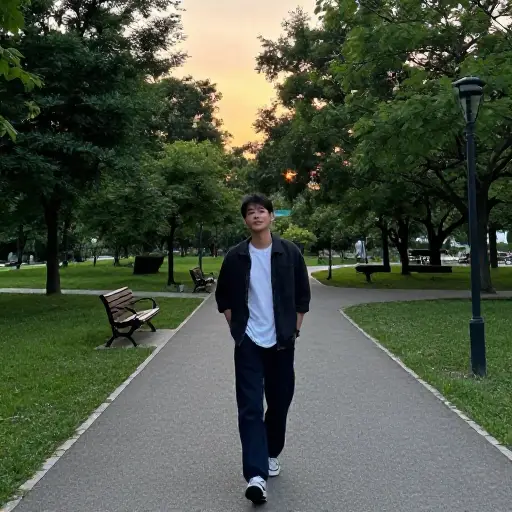 散步能缓解许多紧张情绪，而且是发泄挫折感的好方法。