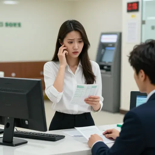 他们不小心从她的储蓄账户中扣错了金额。