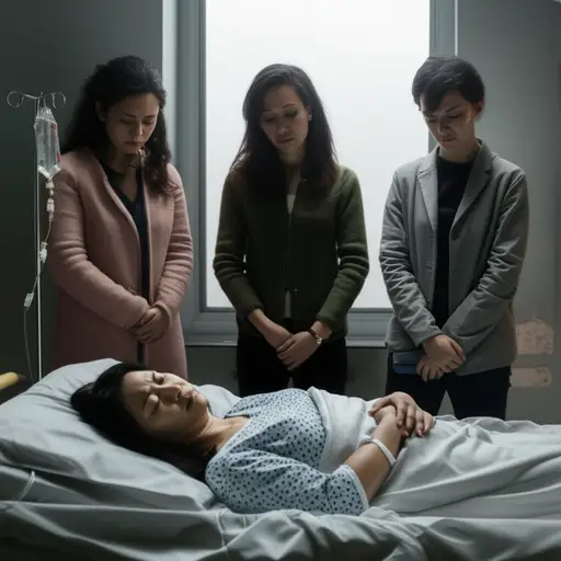 她因癌症去世的消息让所有人感到悲痛。