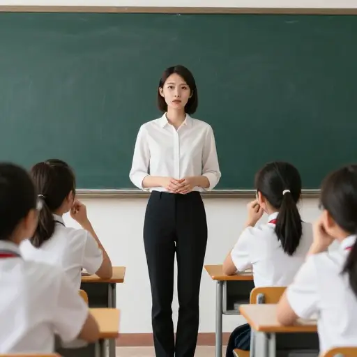 她的解释对学生来说没有意义。