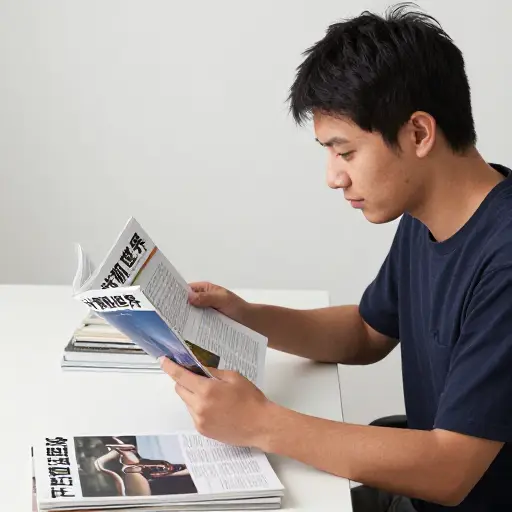 我刚读了最新一期的《计算机世界》杂志。