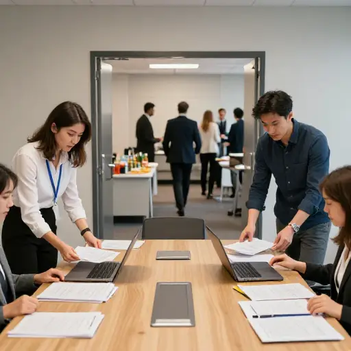 会议结束后，我们将继续前往社交环节。