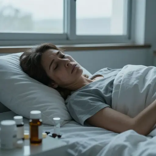 她的健康状况正变得越来越糟。