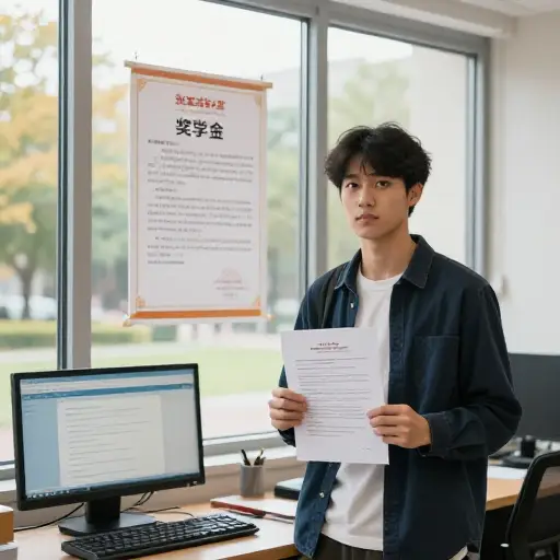 我一定会申请那个奖学金。