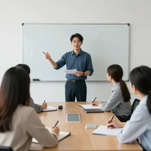 新员工会接受培训。