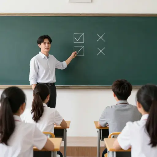 我努力教导他们分辨对与错的区别。