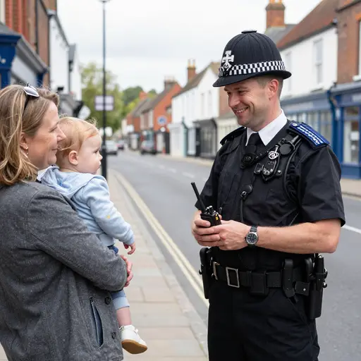 英国的警察通常不携带枪支。