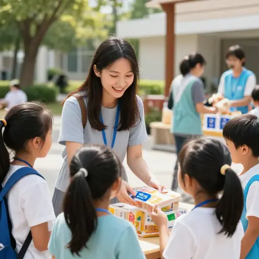 她大学毕业后开始参与慈善工作。