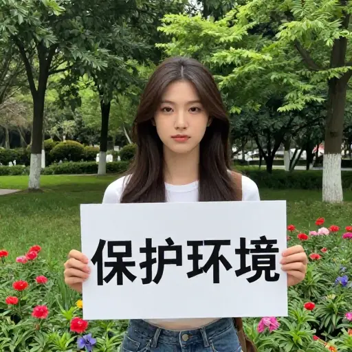 她是环境保护的坚定倡导者。