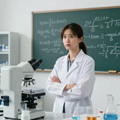 她对所涉及的科学原理了解甚少。