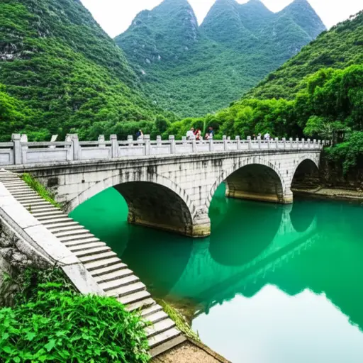 这座桥是过河最安全的通道。