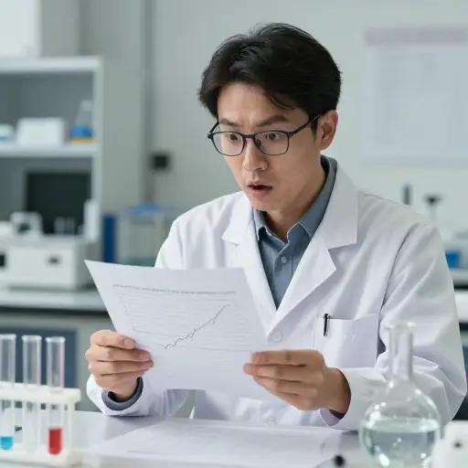 实验得出了意想不到的结果，这暗示原假设可能是错误的。