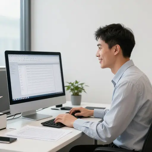 我今天完成了所有的工作。