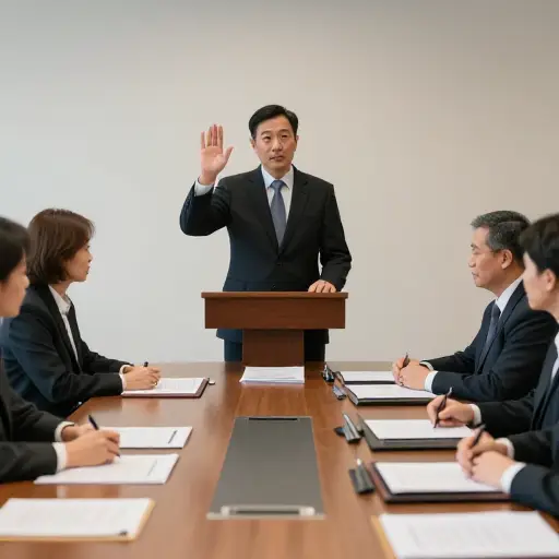 经过一些激烈讨论后，主席宣布会议恢复秩序。