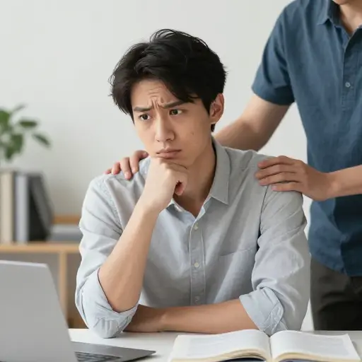 我被打断，思路中断了。