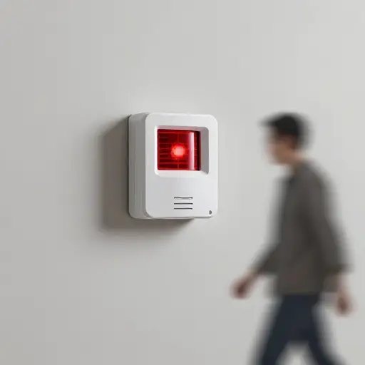 一旦移动，警报就会触发。