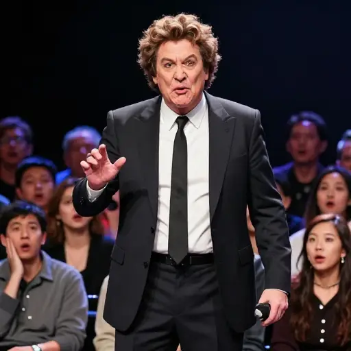 一些名人变得如此古怪，以至于他们的行为几乎显得疯狂。
