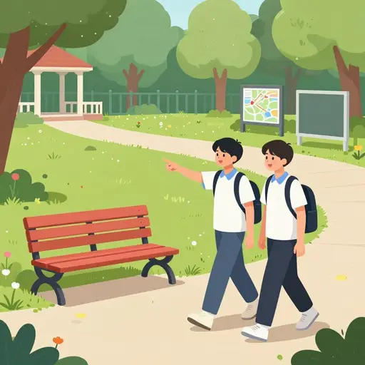 离这儿不太远。