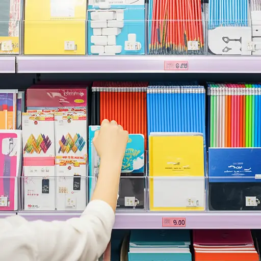 我需要买些文具，比如铅笔、橡皮、笔记本等等。