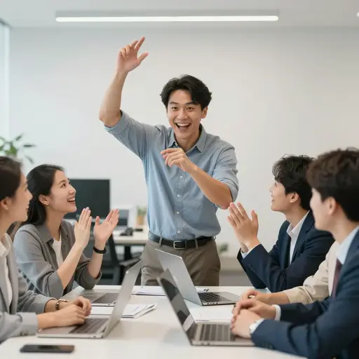 他的活力感染了整个团队。
