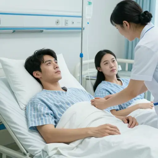 他捐了一个肾给他的妹妹。