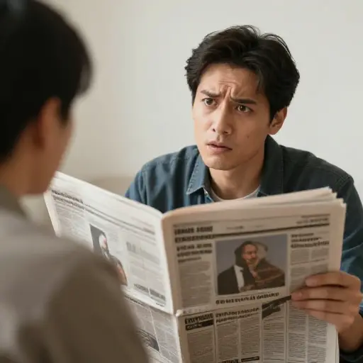 所以你不认为在报纸上说那样的话是不公平且有点粗鲁吗？绝对是的。