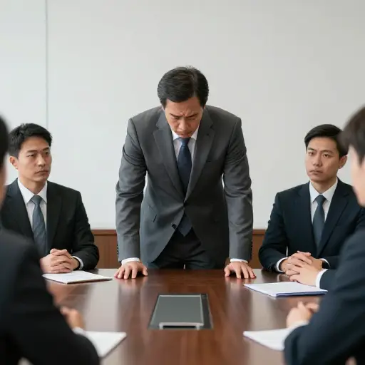 为了避免丢脸，他公开为自己的错误道歉。