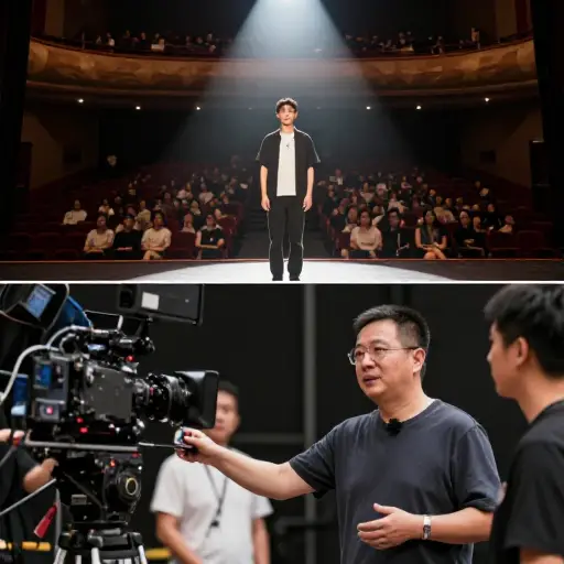 我相信他们会对您作为演员的最初步骤以及后来作为电影制作人的职业生涯非常感兴趣。