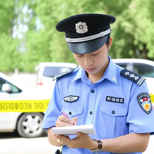 那位警官负责调查这起案件。