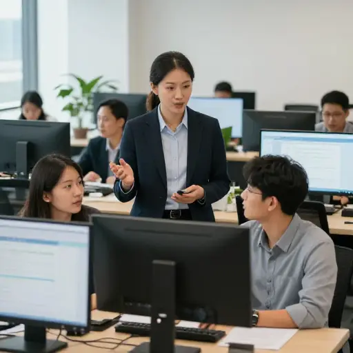在我之前的工作中，我经常与很多人打交道。