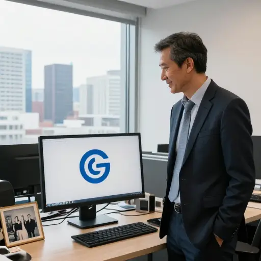 他十五年前创办了自己的公司。
