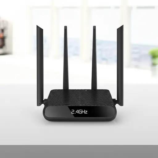 这个无线网络的传输频率是2.4GHz。