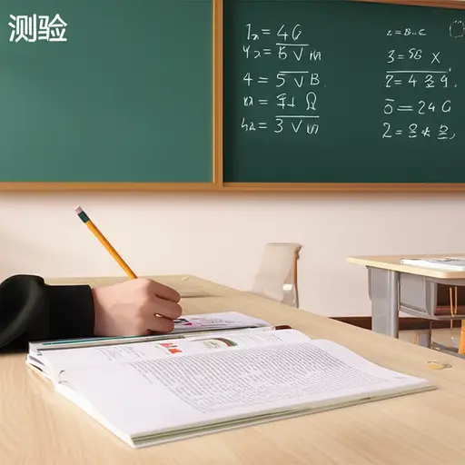 明天我们有一场数学测验。
