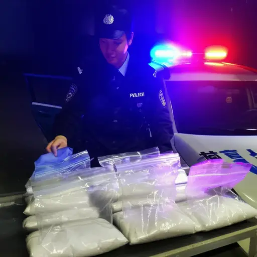 警方在突击行动中查获了大量毒品。