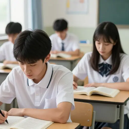他太害羞了，不敢透露他对班上新来的女孩的暗恋。