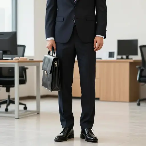 许多商务人士会投资购买优质的西装、鞋子和领带来保持专业形象。