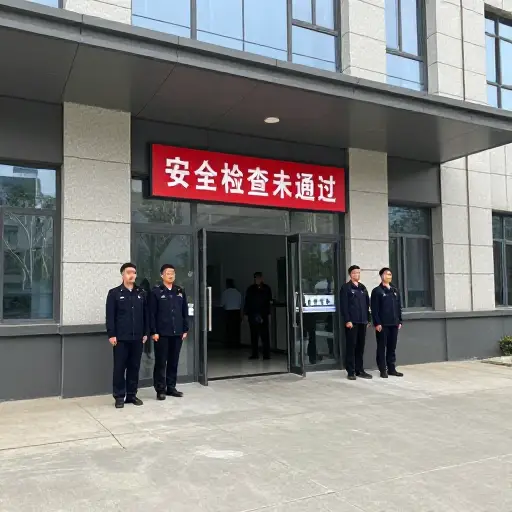该公司上周未能通过安全检查。
