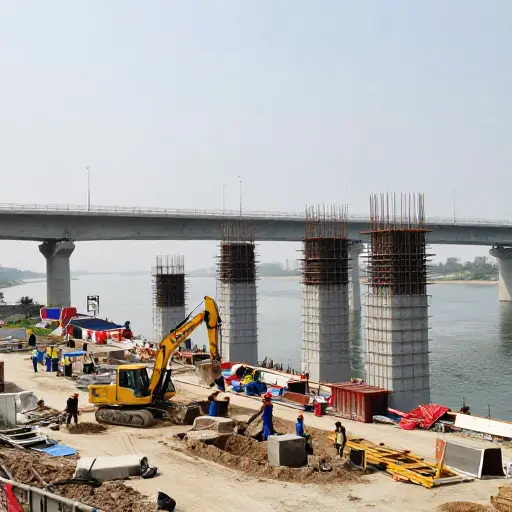 他们已经开始建新桥了吗？