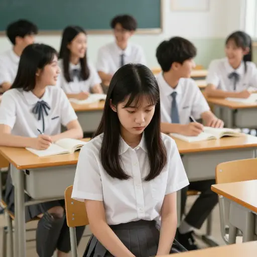 被同龄人忽视后，她常常感到深深的被拒绝感。