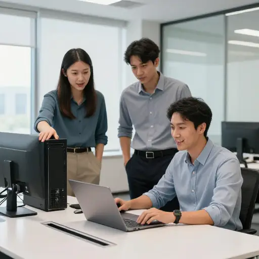 我公司里有个人，什么电脑问题到他手里几分钟就能搞定。