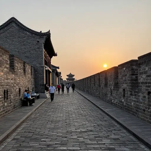 这座古城的神秘魅力吸引着无数游客。