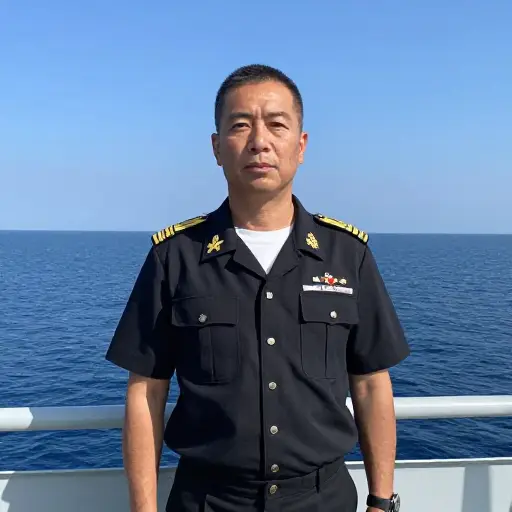 他是一名海军中校。