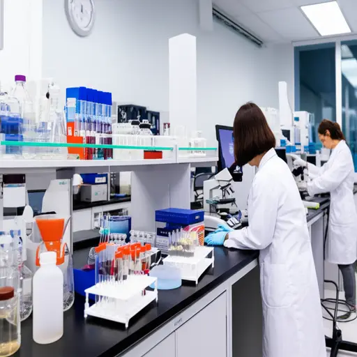 我们公司的研发实验室最近开发了一款新型材料。
