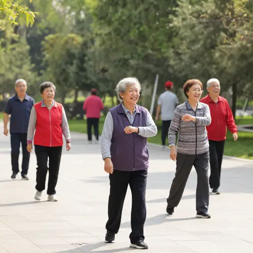 经常锻炼有助于健康老龄化。