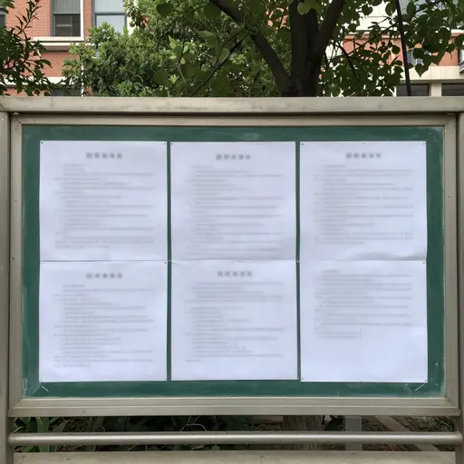 该学区正在刊登广告招聘新教师。