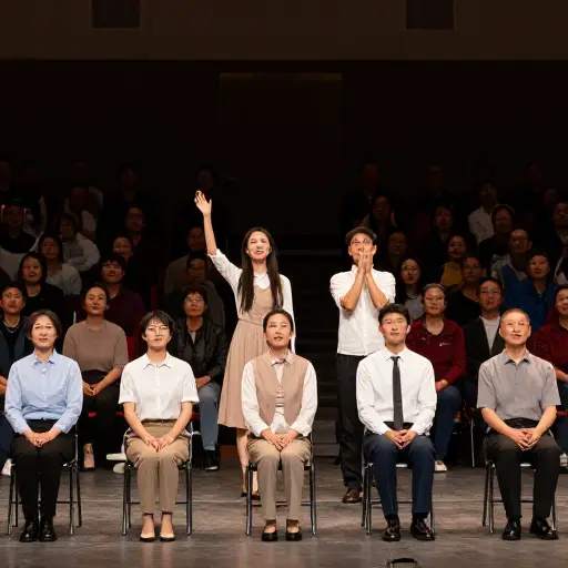 所有小组都尽力给公众留下深刻印象，每个小组都表演得很专业。