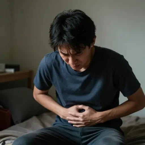 之后，我出现了一些严重的消化问题，而且没有医疗护理可用。