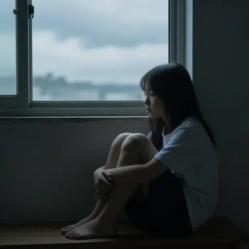 她的问题源于童年。