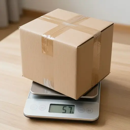 这个箱子重量在55到60磅之间。